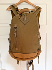 VISVIM CORDURA 20L BACKBACK KHAKI RUCKSACK