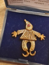 Brosche "Augustin" Mit Zertifikat Bugor Classic Kollektion, 24 Karat Vergoldet