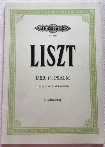 Der psalm für tenor - der,