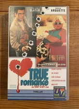 True Romance VHS Videokassette  Christian Slater Patricia Arquette Tarantino 