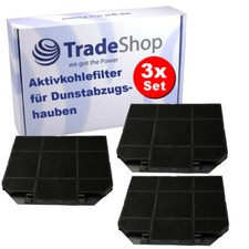 3x Kohlefilter für
