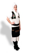 Veshje popullore shqiptare per Femra - Albanische Trachtenkleider für Damen