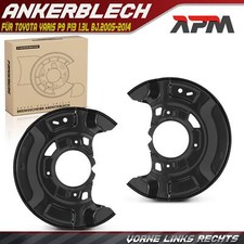 2x Spritzblech Bremsscheibe