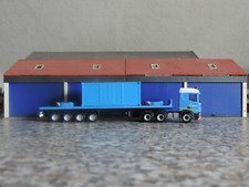 Herpa 1:87 - Scania CR 20 ND 7-achs Flachbettsattelzug + Gewichte - "Felbermayr"