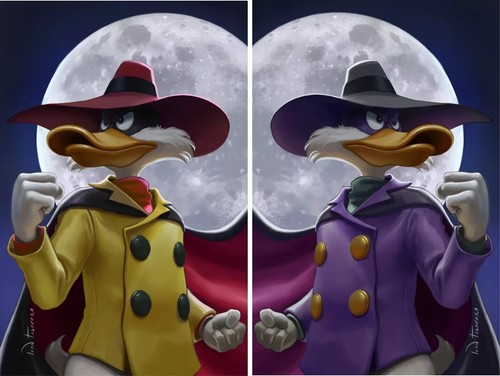 Disney darkwing duck negaduck - duck,