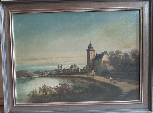 Karthäuser öl gemälde - karthäuser, Öl-gemälde