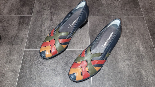 Bunte elegante leder hush - leder,