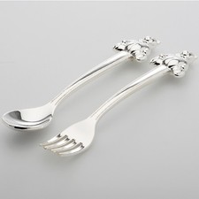 Kinderbesteck Löffel Gabel