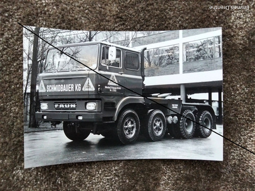 Fotografie lastwagen faun - -,