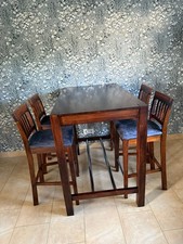 Bartisch, Esstisch mit 6 Stühlen