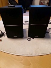 Regal Lautsprecher 2-Wege, 40W, Heimkino Satelliten, Monitor Bookshelf Box Set