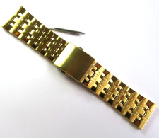 DIESEL Original Ersatzband Metallarmband DZ7447 Uhrband 28mm Edelstahl vergoldet