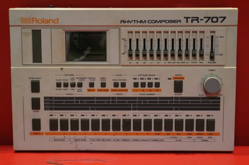 Vintage roland 707 analog - tr-707,