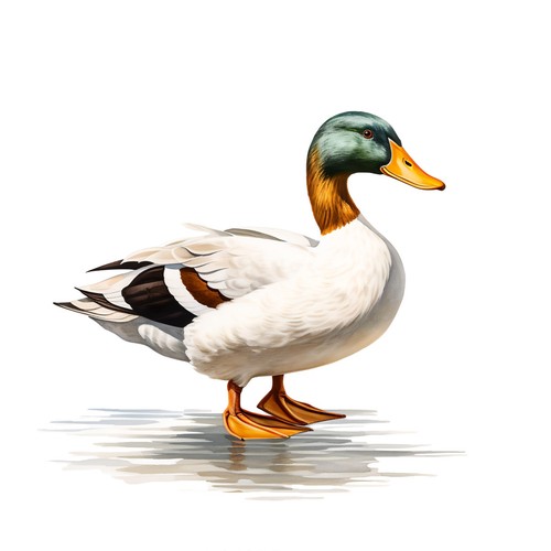 Sticker stockente - 2x,