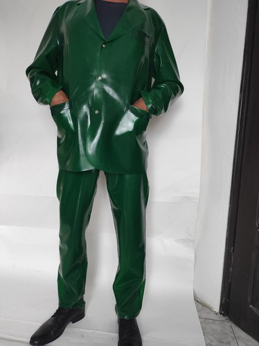 Anzug jacket latex gummi - ,