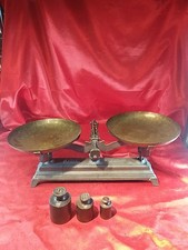 Antike Gusseiserne Waage Force