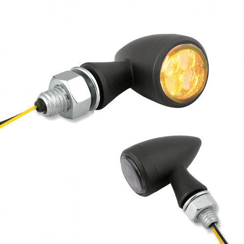 Led blinker schwarz - led, m8