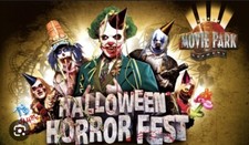Movie park tickets halloween