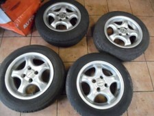 4x Alufelge mit Winterreifen Fiat Punto 188 165/70R 14 81Q KBA 44356 ET38 6JX14H