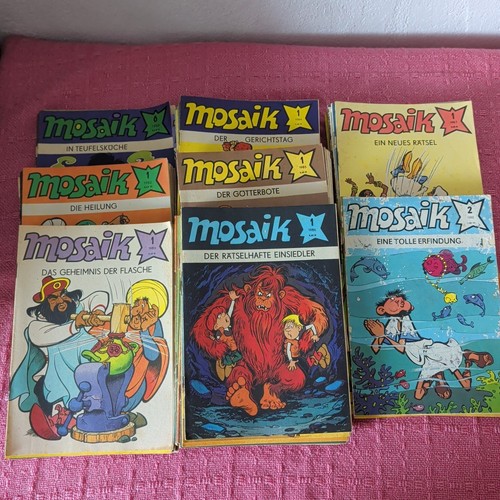 93x mosaik hefte - mosaik, ausgaben