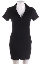 H&M DIVIDED Kleid Polokleid M Schwarz