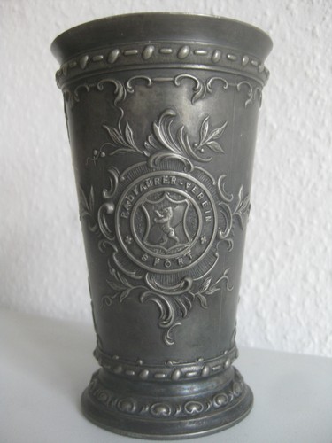 Alter andenken zinn becher - andenken,