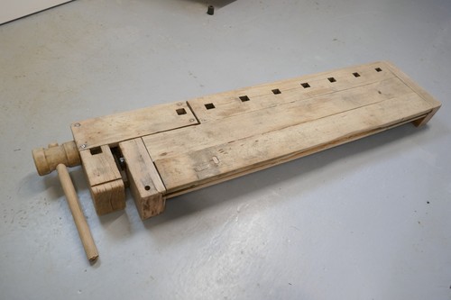Alte hobelbankplatte 131cm - hobelbankplatte,