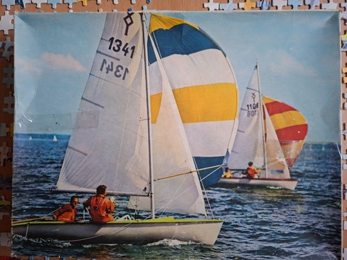 Puzzle segelwettkampf ddr - puzzle,
