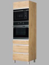 Hochschrank für Backofen / Mikrowelle Monia (KMOZPM) Holz: Dab Sonoma