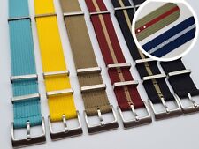 RIBBED NATO geripptes Nylon Band 20mm Uhrenband Durchzugsband ROLEX TUDOR BB58