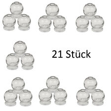 21x Schröpfen aus Glas