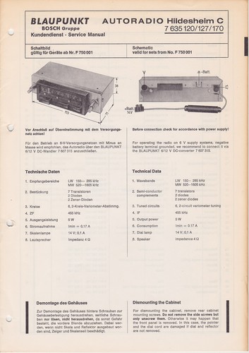 Schaltplan blaupunkt autoradio - schaltplan,