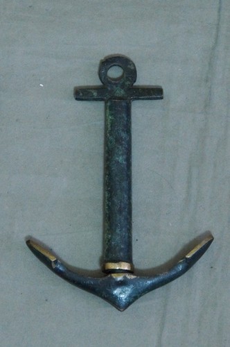 Korkenzieher anker messing - korkenzieher,