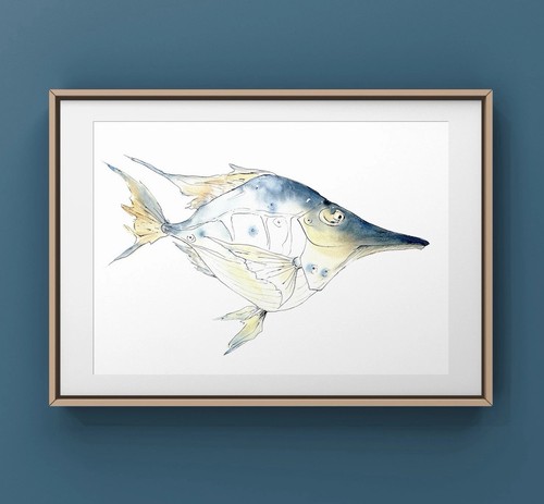 Unikat aquarellbild - unikat,,