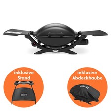 Weber Gasgrill Q2000 mit Stand