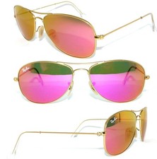 Ray Ban SONNENBRILLE GOLD PINK