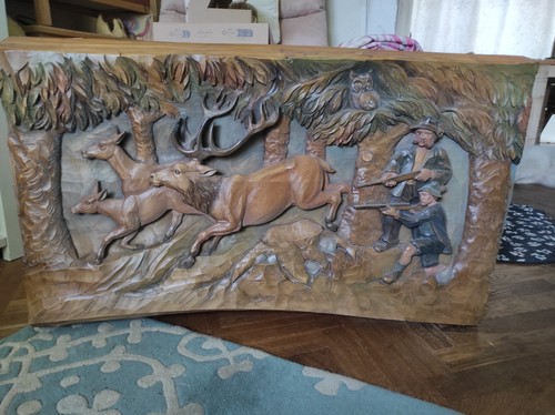 Xxl holzrelief moroder - holzrelief, st