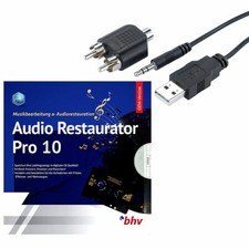 Q-Sonic Audio-Digitalisierer & MP3-Recorder mit Restaurator-Software