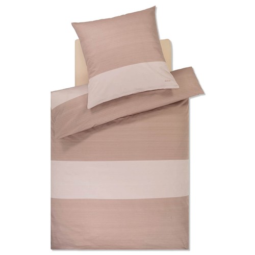 Bettwäsche streifen creme - bettwäsche,