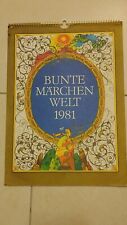 Kalender DDR 1981 Bunte