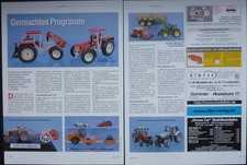 SCHLÜTER und LAMBORGHINI TRECKER, u.a. von SIKU...ein Modellbericht #0507m