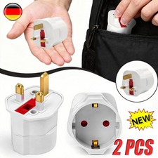 Europäischer auf UK Stecker