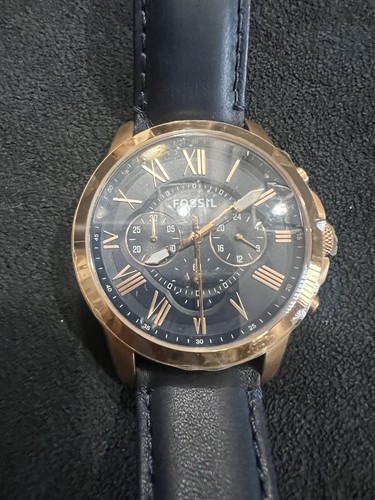 Fossil grant blue men - fossil,