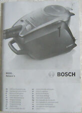 BOSCH BGS5.. Relaxx'x Staubsauger Mehrsprachige Bedienungsanleitung 2011