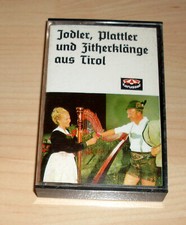Volksmusik Kassette MC - Jodler, Plattler und Zitherklänge aus Tirol
