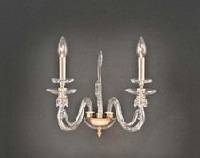 Wandleuchte aus kristall gold - kristall,