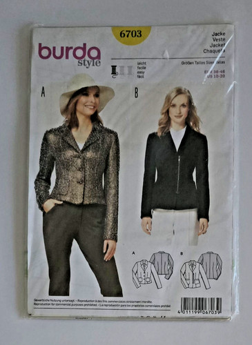 Schnittmuster 6703 burda style - burda,
