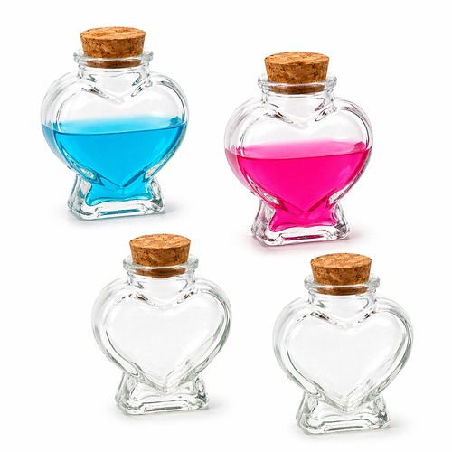 Glasflaschen mit korken - 4,