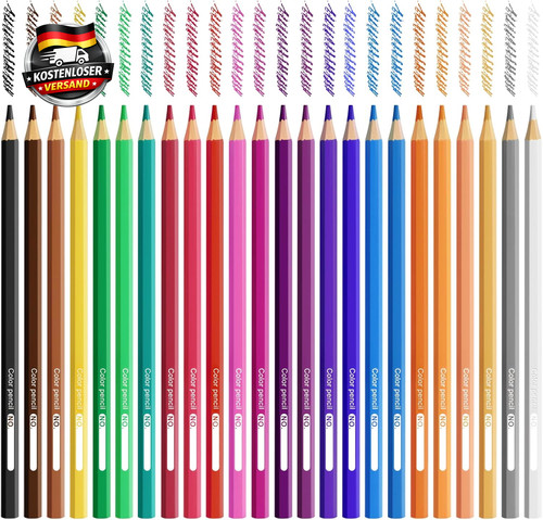Buntstifte set farben - set, 24