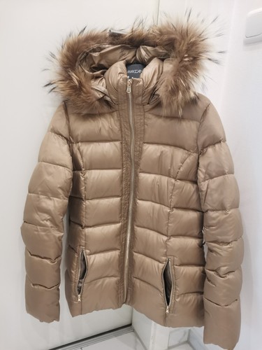 Daunenjacke warm kapuze echtes - warm,